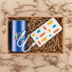 Charging Up Kit: SM10 10 oz Piccolo Tumbler PB100 Polaris 10,000mAh Power Bank